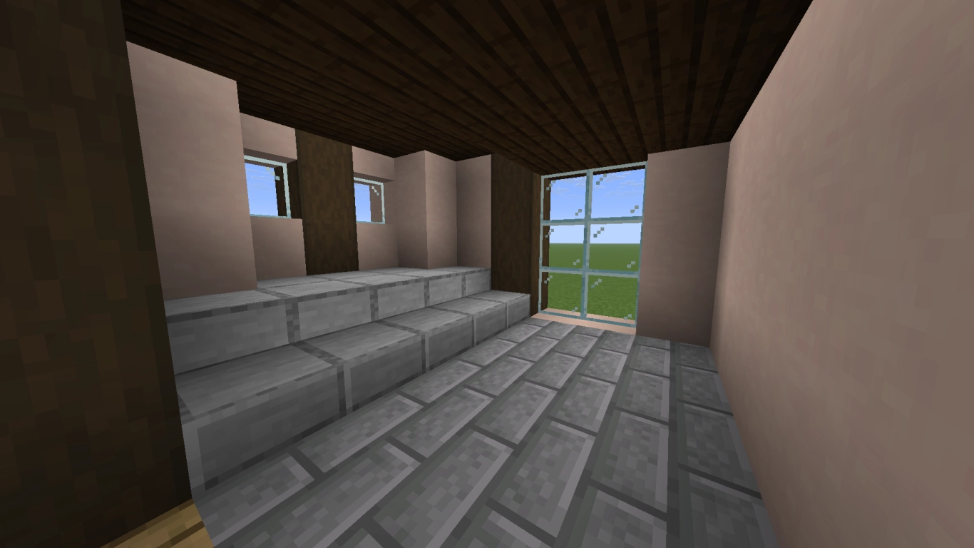 Formas de estancias no rectangulares en Minecraft: plantas redondas, ovaladas y niveles desplazados para más dinamismo