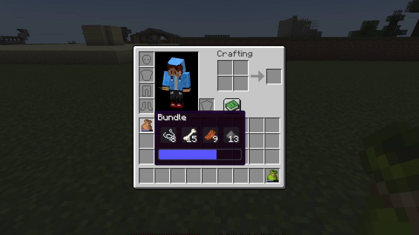 Bundles in Minecraft for Efficient Management