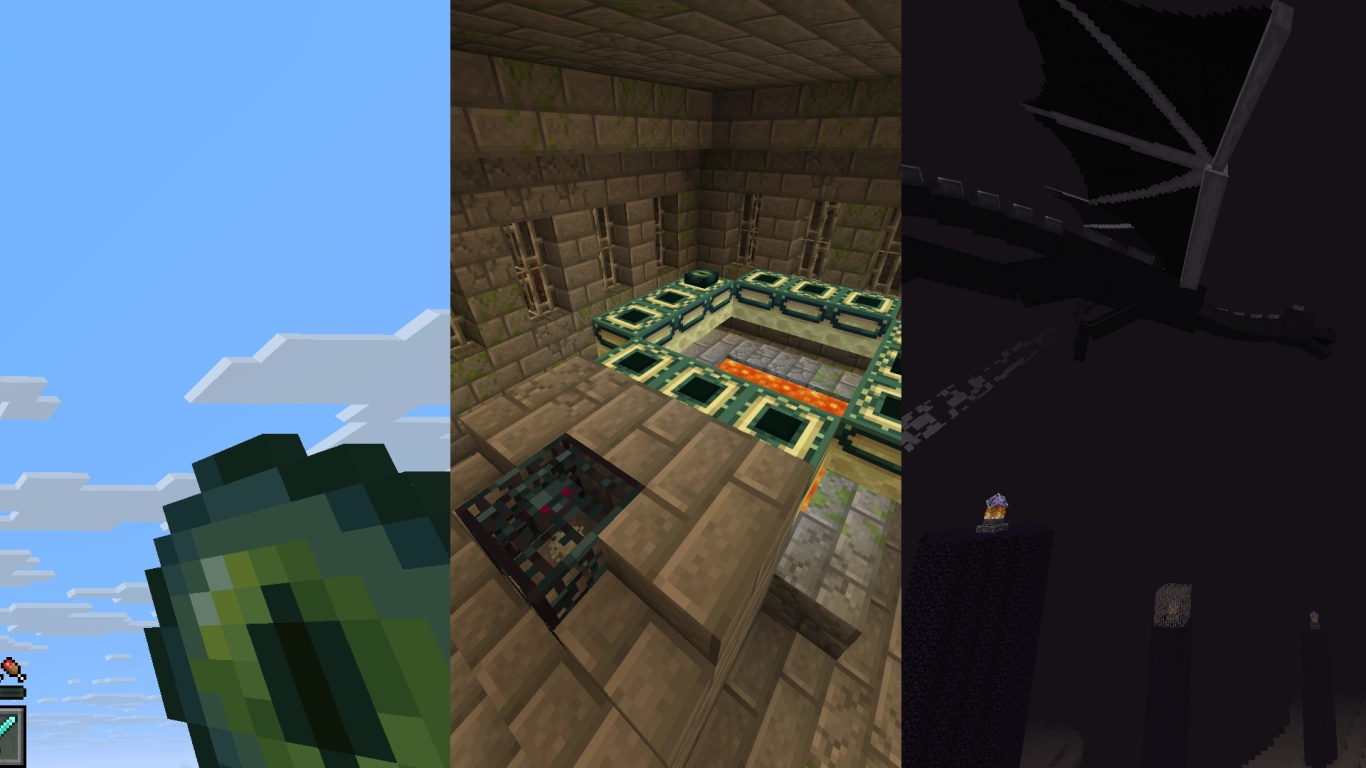 Minecraft End guide: Stronghold, End Portal, and Ender Dragon