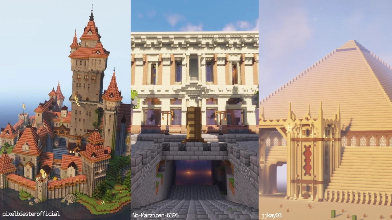 Ideas de construcción en Minecraft: edificios famosos como megaproyectos