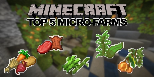 Pequeñas micro-granjas para Minecraft: Compactas y Automatizadas