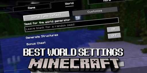 Crear un mundo nuevo en Minecraft: mejores ajustes y tipos de mundo