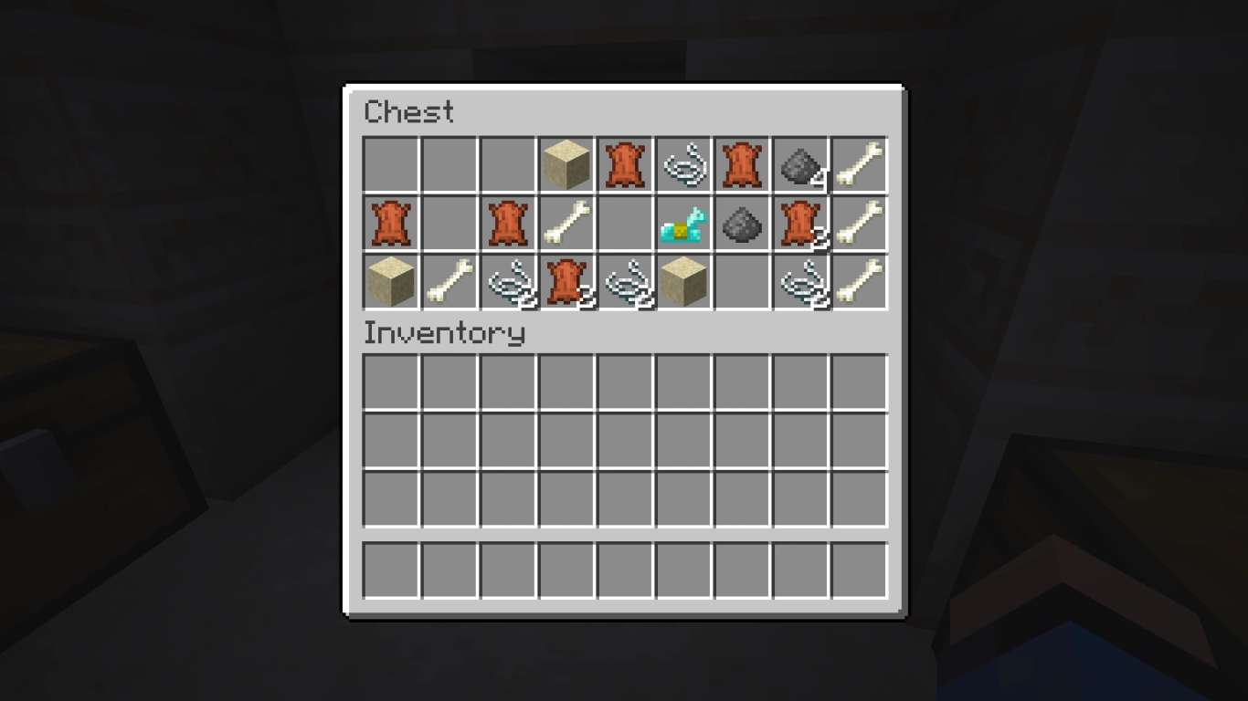 Mob items without mobs – alternatives for gunpowder, bones, string, and more