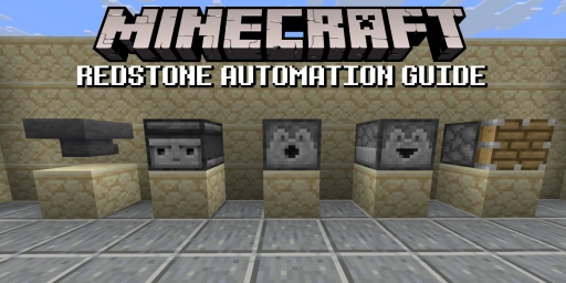 Minecraft Redstone: Componentes clave para granjas automáticas