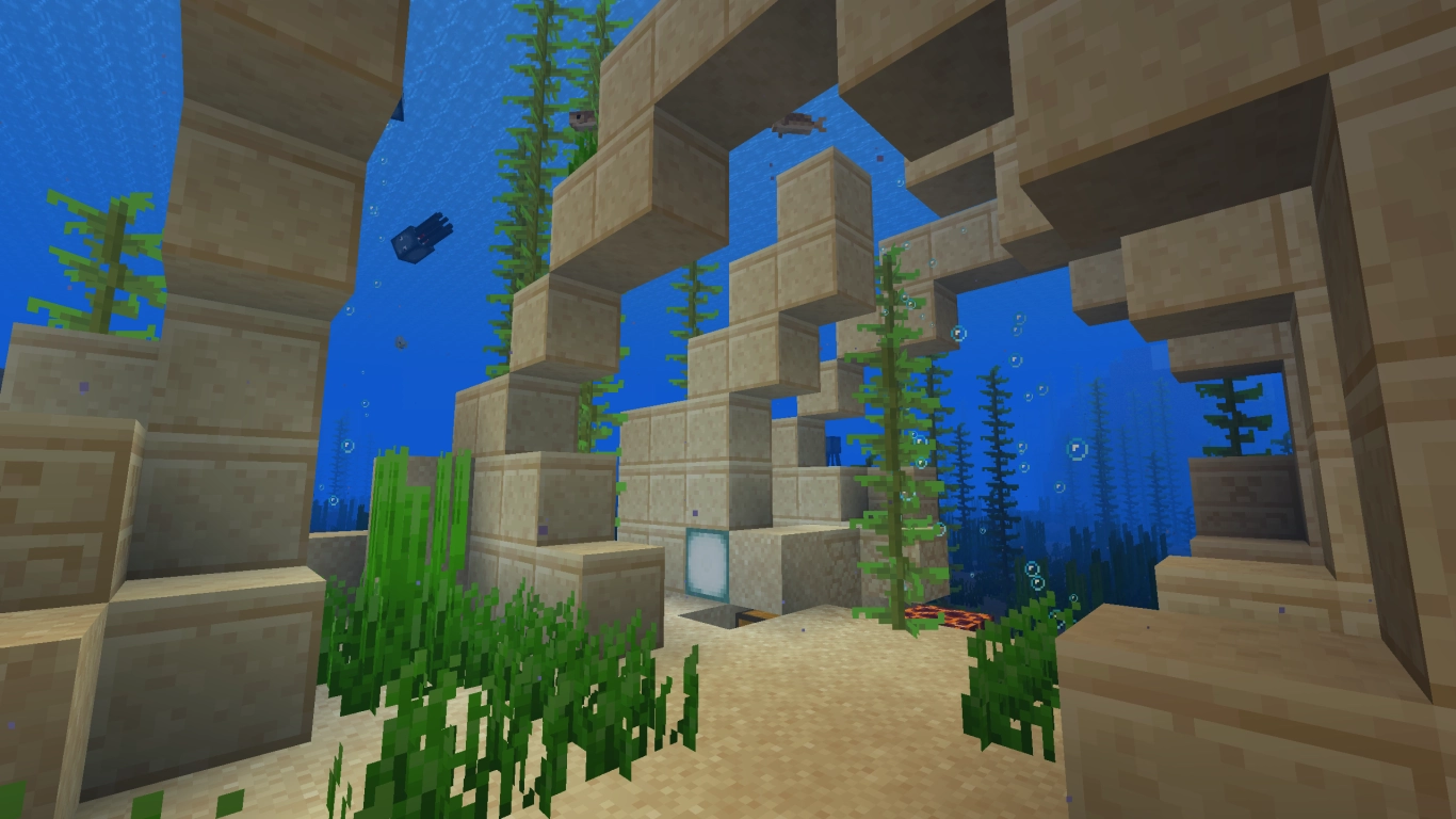 Finding a Sniffer Egg in Minecraft