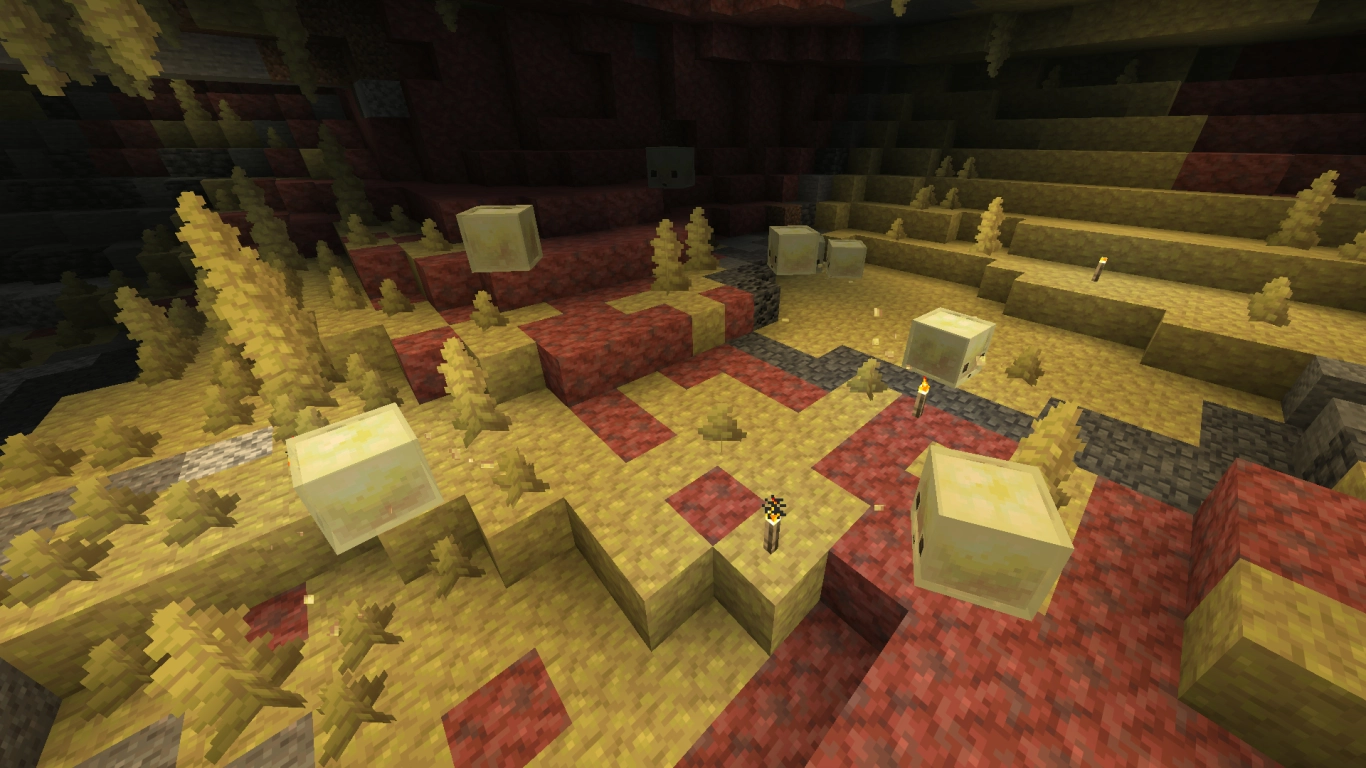 Find the Minecraft Sulfur Cube in Sulfur Caves and carry it in a bucket