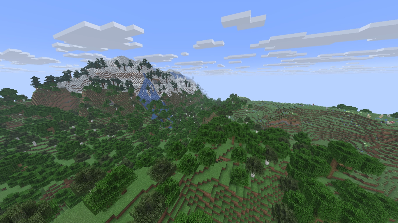 Minecraft achievement Adventuring Time – discover and log every biome