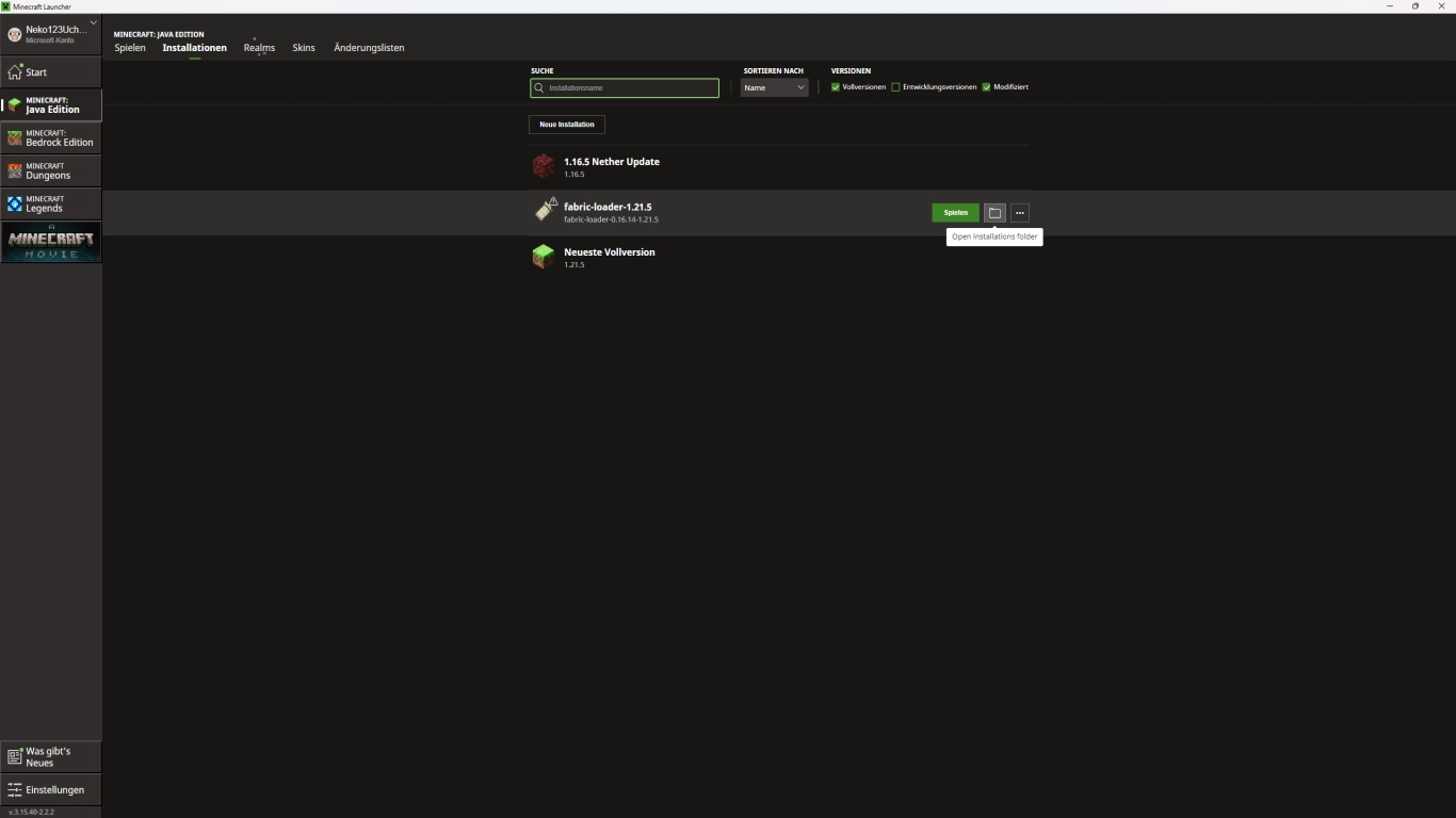 Installation guide for Minecraft shaders