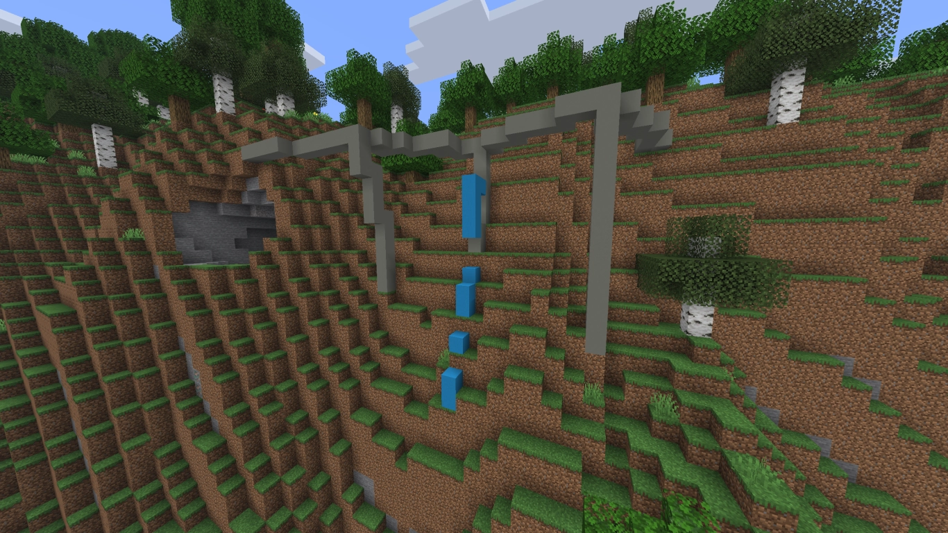 Andamios y planificación en Minecraft