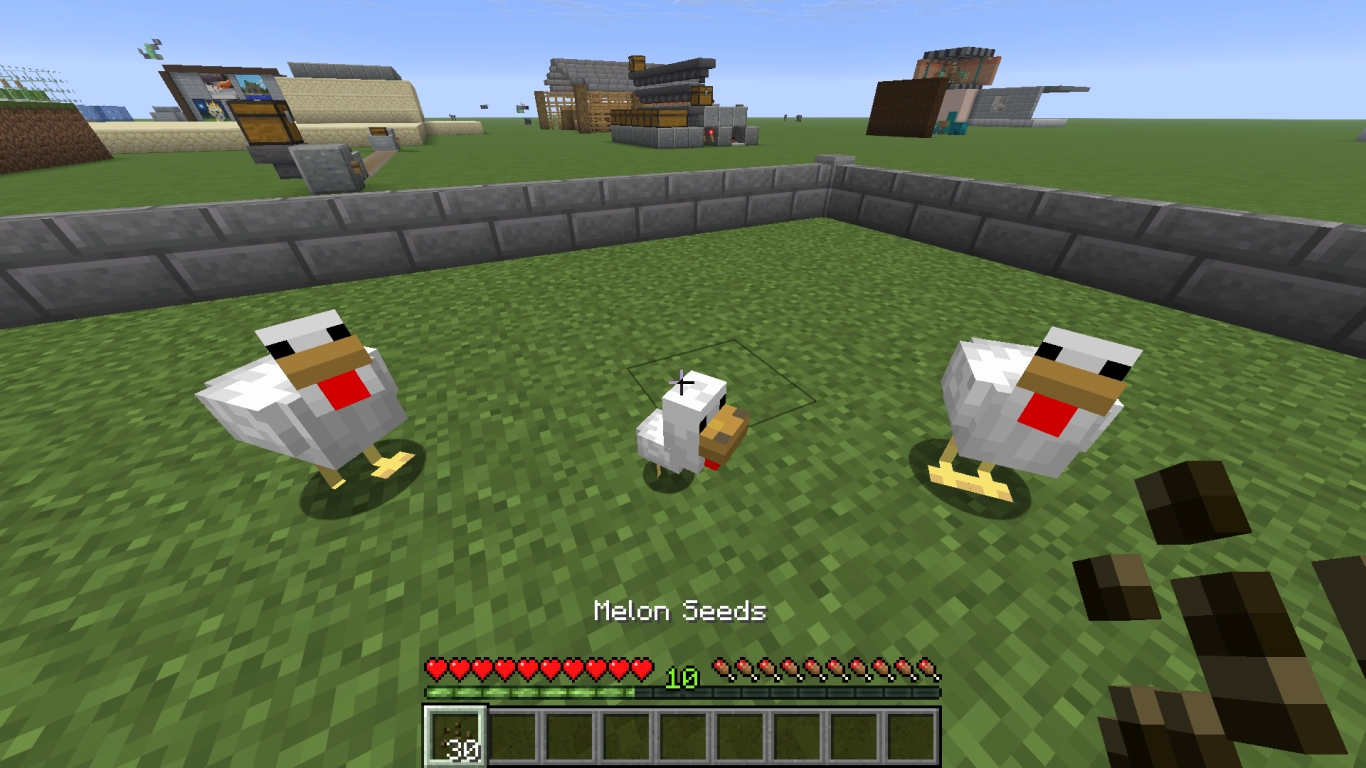 Breed Minecraft farm animals: Efficiently farm cows, sheep, pigs, chickens, goats, and bees