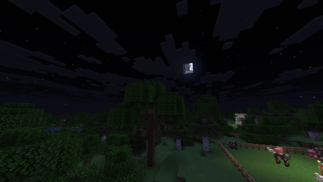 Minecraft moon phases explained: More slimes in swamps at full moon and higher chance for black cats