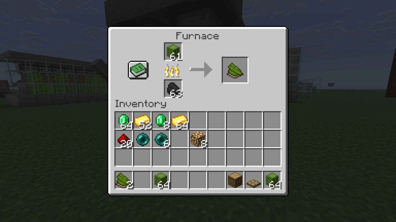 Smelting cactus for XP in Minecraft