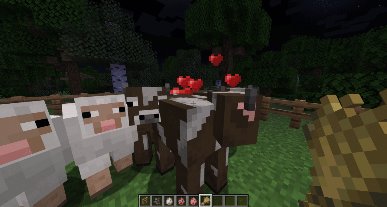 Vacas de Minecraft