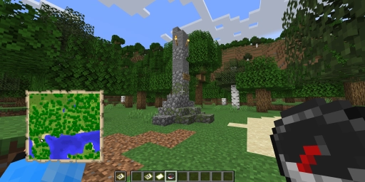 Navegación efectiva en Minecraft: Con brújula y mapa