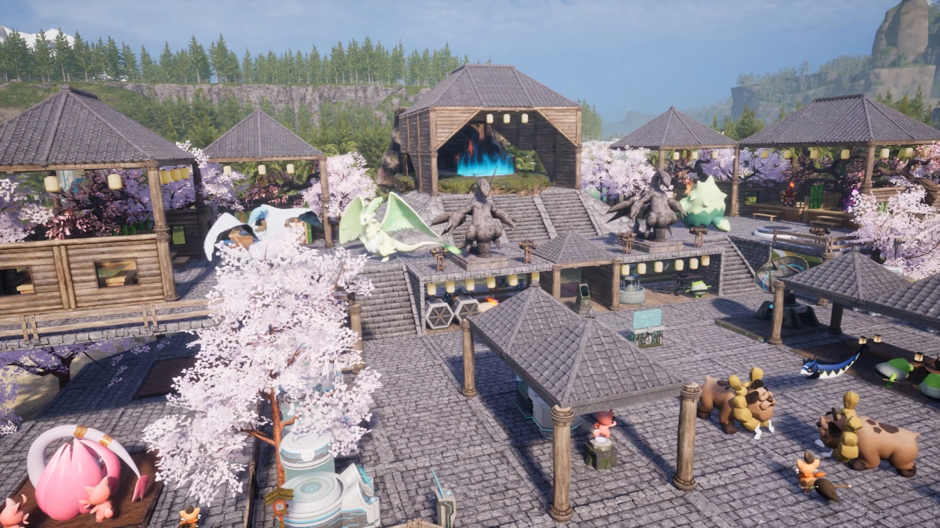 Palworld graphics, audio, and performance improved