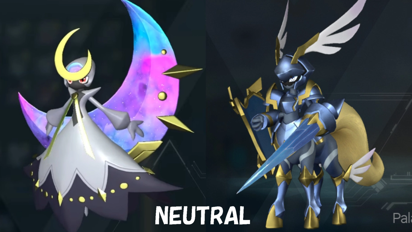 Selyne and Paladius, the best Neutral Pals in Palworld