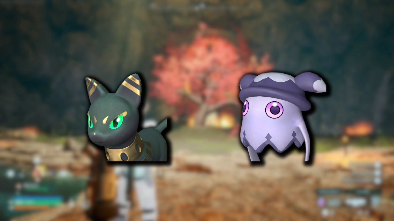 Exclusive Palworld dungeon Pals: Mau and Killamari