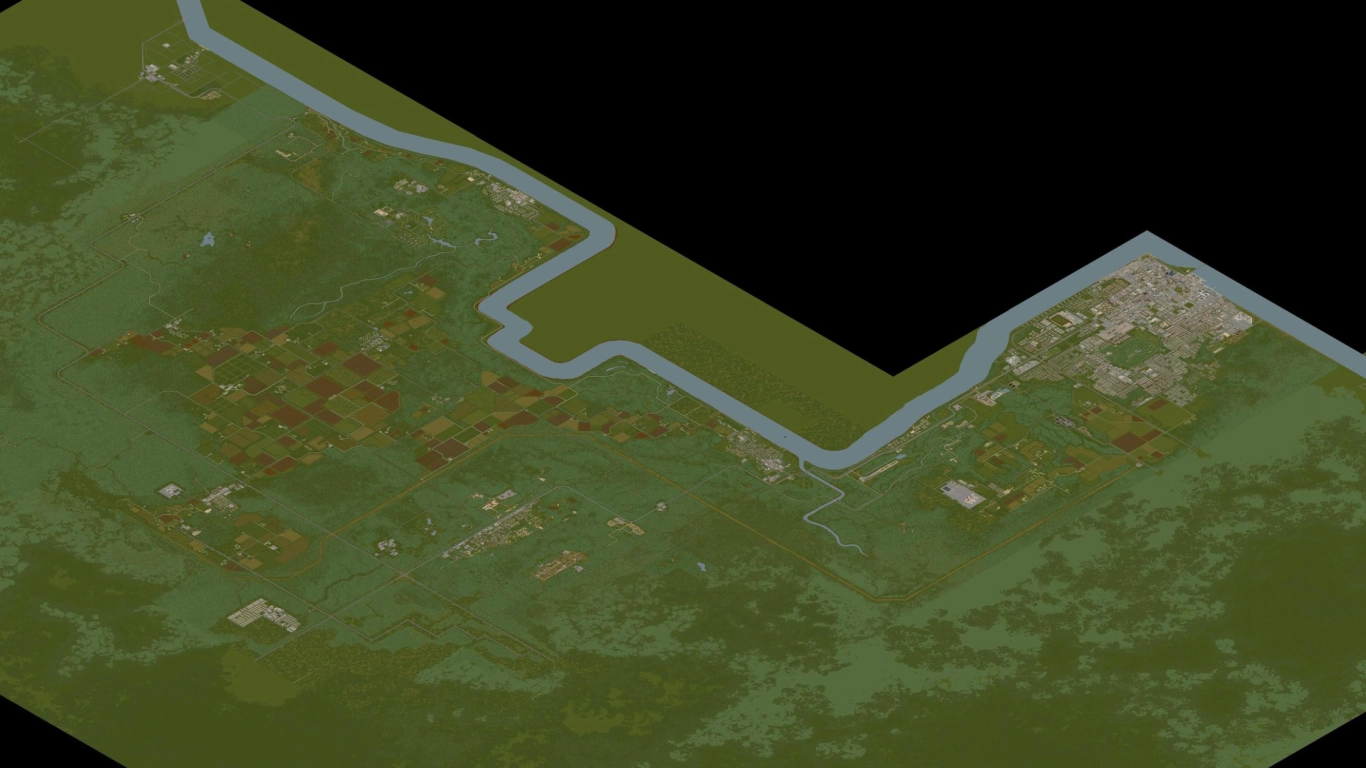 Gran mapa en Project Zomboid
