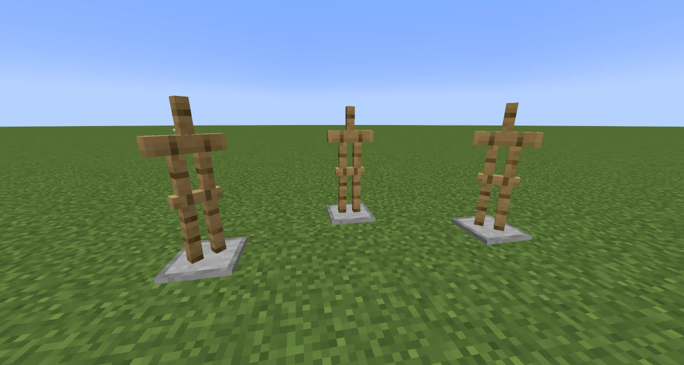 Armaduras, encantamientos y soportes para armaduras en Minecraft 2