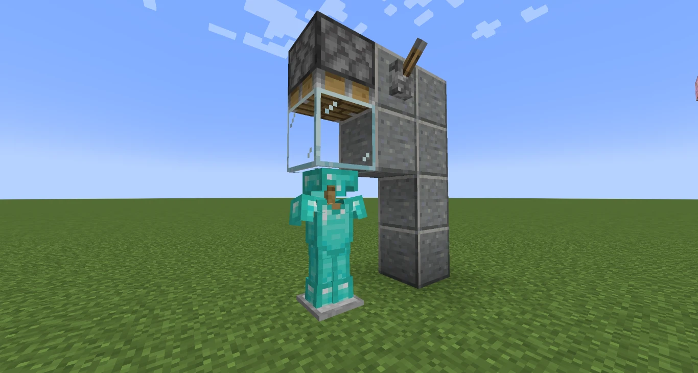 Armaduras, encantamientos y soportes para armaduras en Minecraft 3
