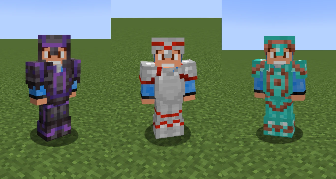 Armaduras, encantamientos y soportes para armaduras en Minecraft 5