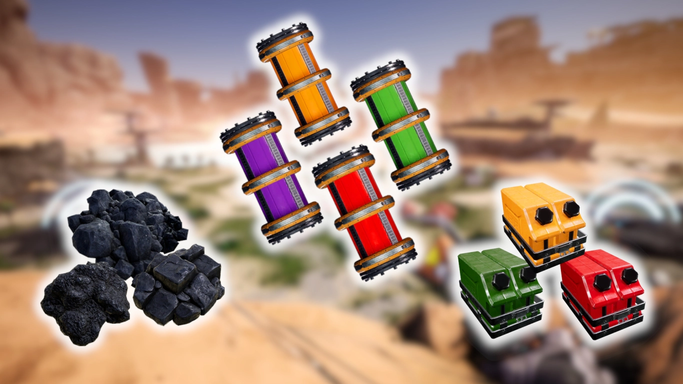 Carbón y petróleo como combustibles en la fase media de Satisfactory