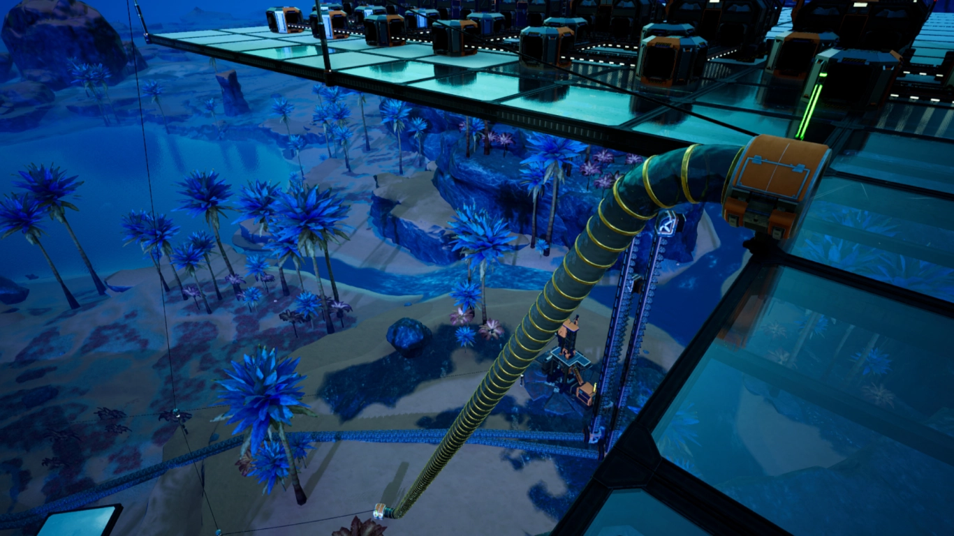 Satisfactory Hypertubes as a fast means of transport