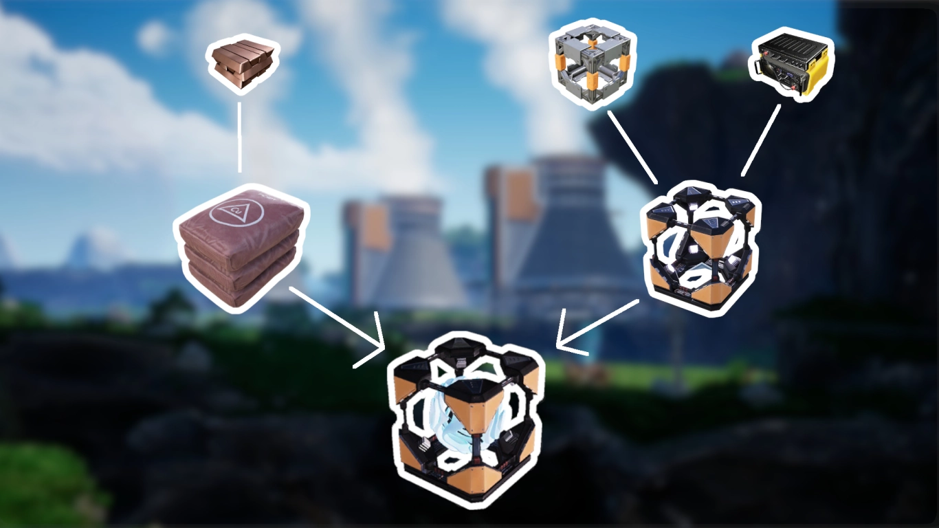 Crafting Nuclear Pasta in Satisfactory with Copper Powder and Pressure Conversion Cube