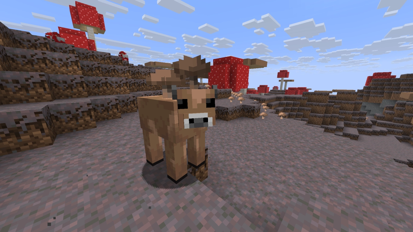 Brown Mooshroom in Minecraft