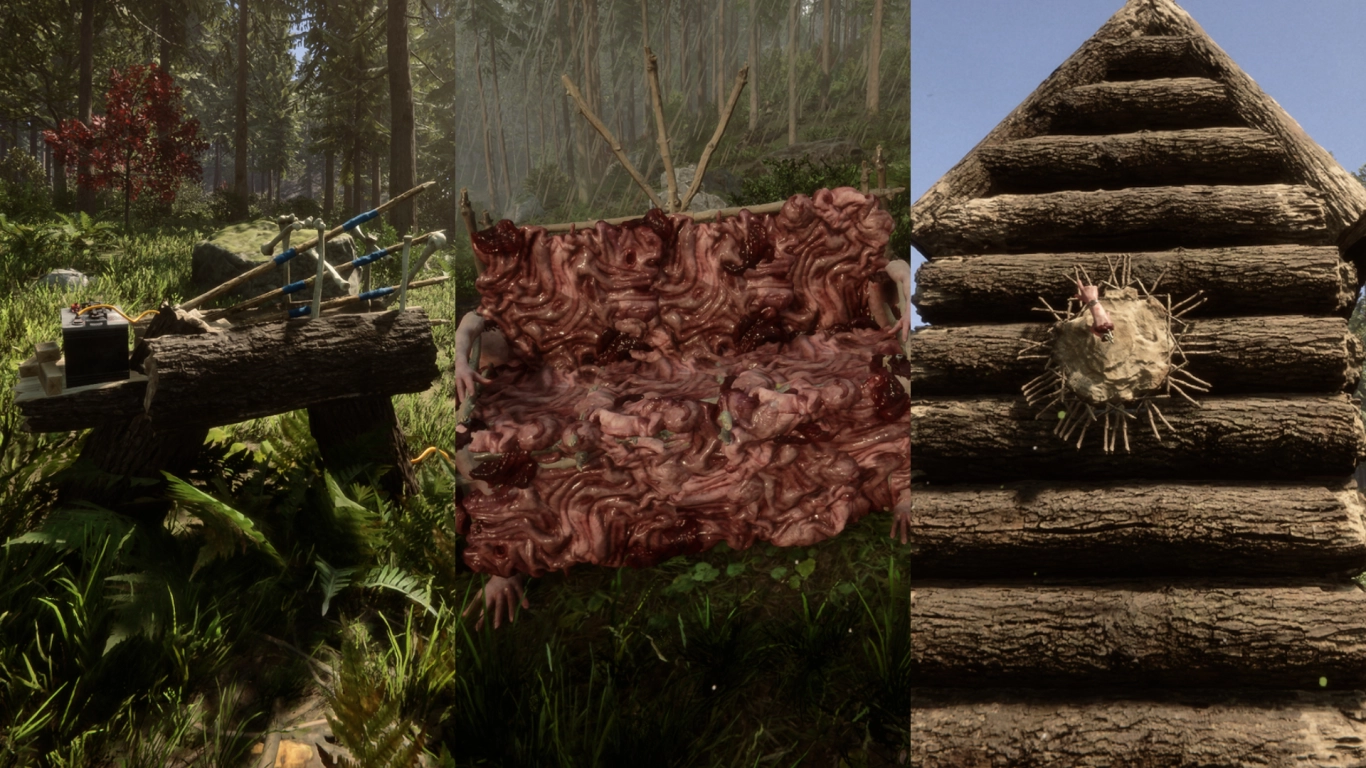 Sons of the Forest mountains – ice caves and locations of key blueprints