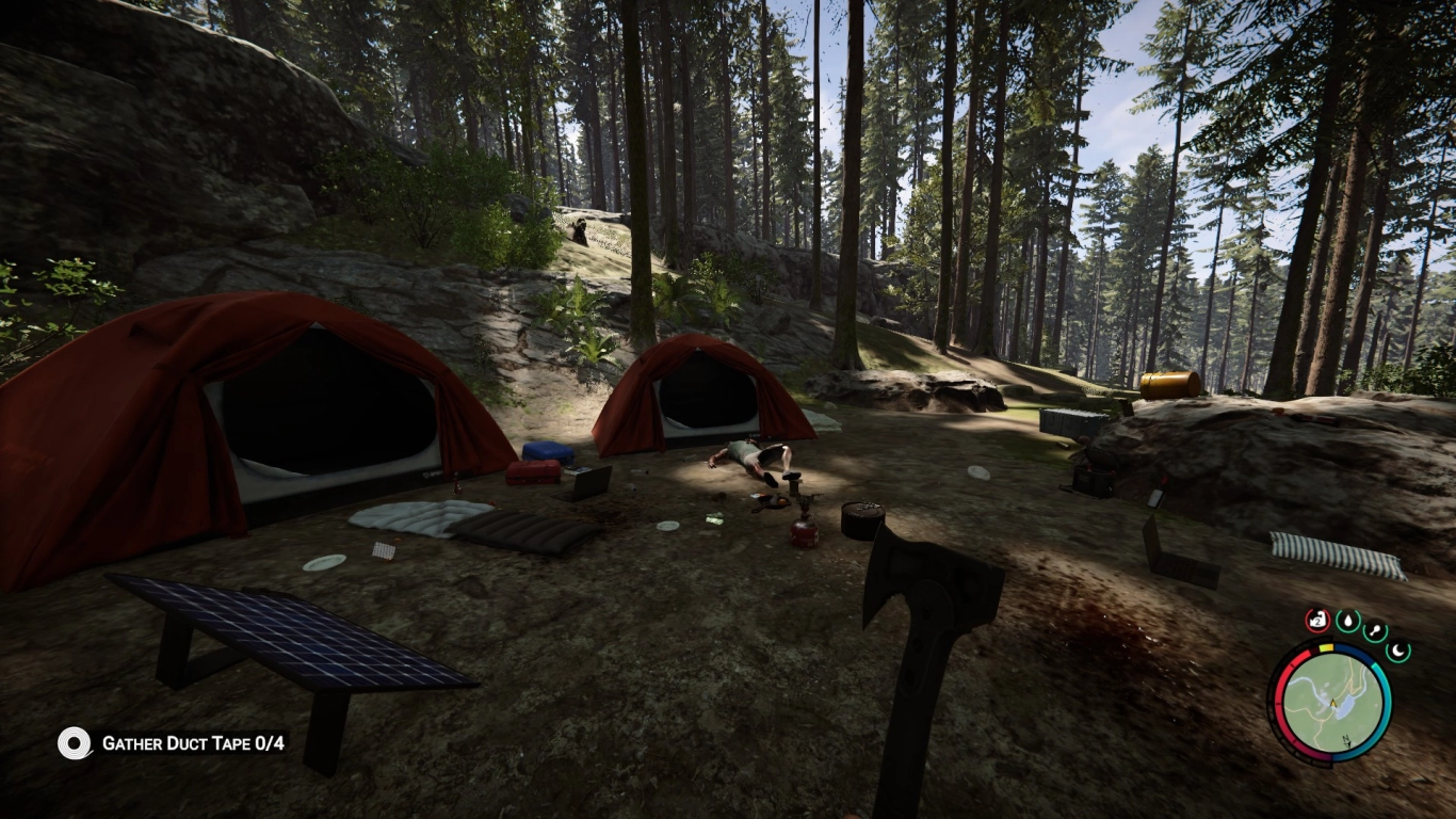 Finding processed foods and snacks in Sons of the Forest