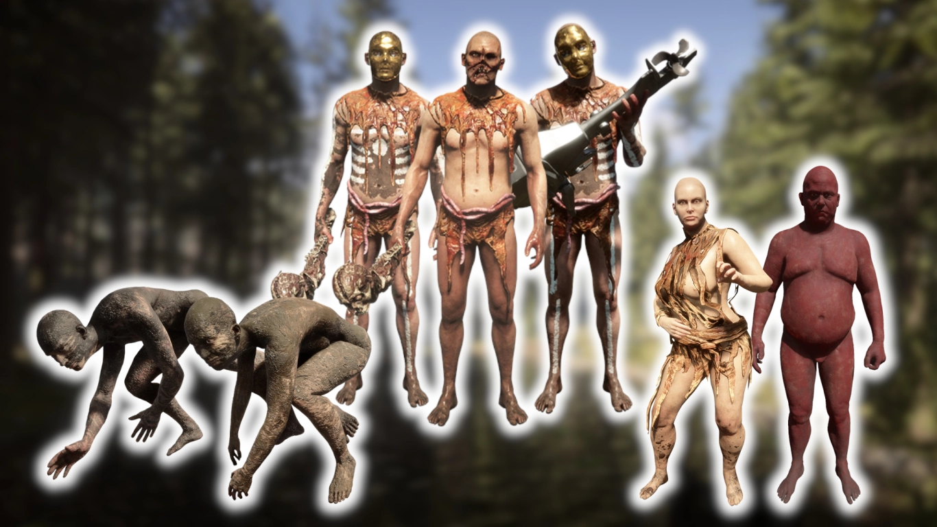 Caníbales en Sons of the Forest: ubicaciones y tácticas