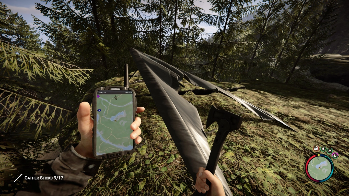 Hang glider locations in Sons of the Forest – Glide over cliffs