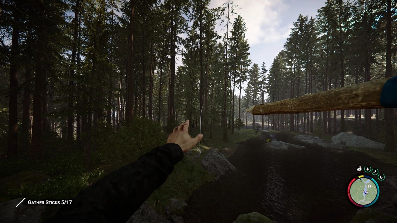 Crafting recipes for spear and skull club in Sons of the Forest