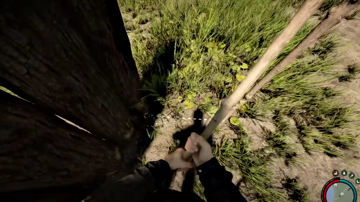 Sons of the Forest: pinchos de defensa integrados en las paredes de la base