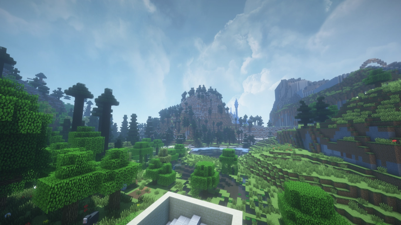 Dramatic Skys sky resource pack for Minecraft