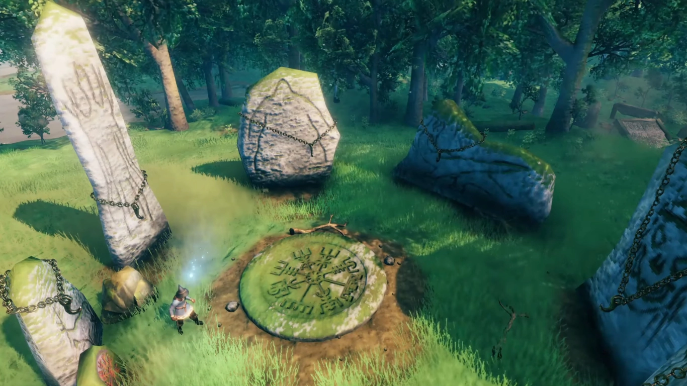 Resumen del gameplay de Valheim: supervivencia, construcción y combates contra jefes en el bioma de Praderas
