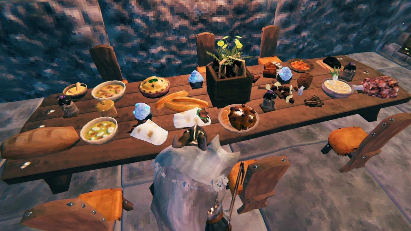 Valheim biome overview with recommended foods and buffs per area