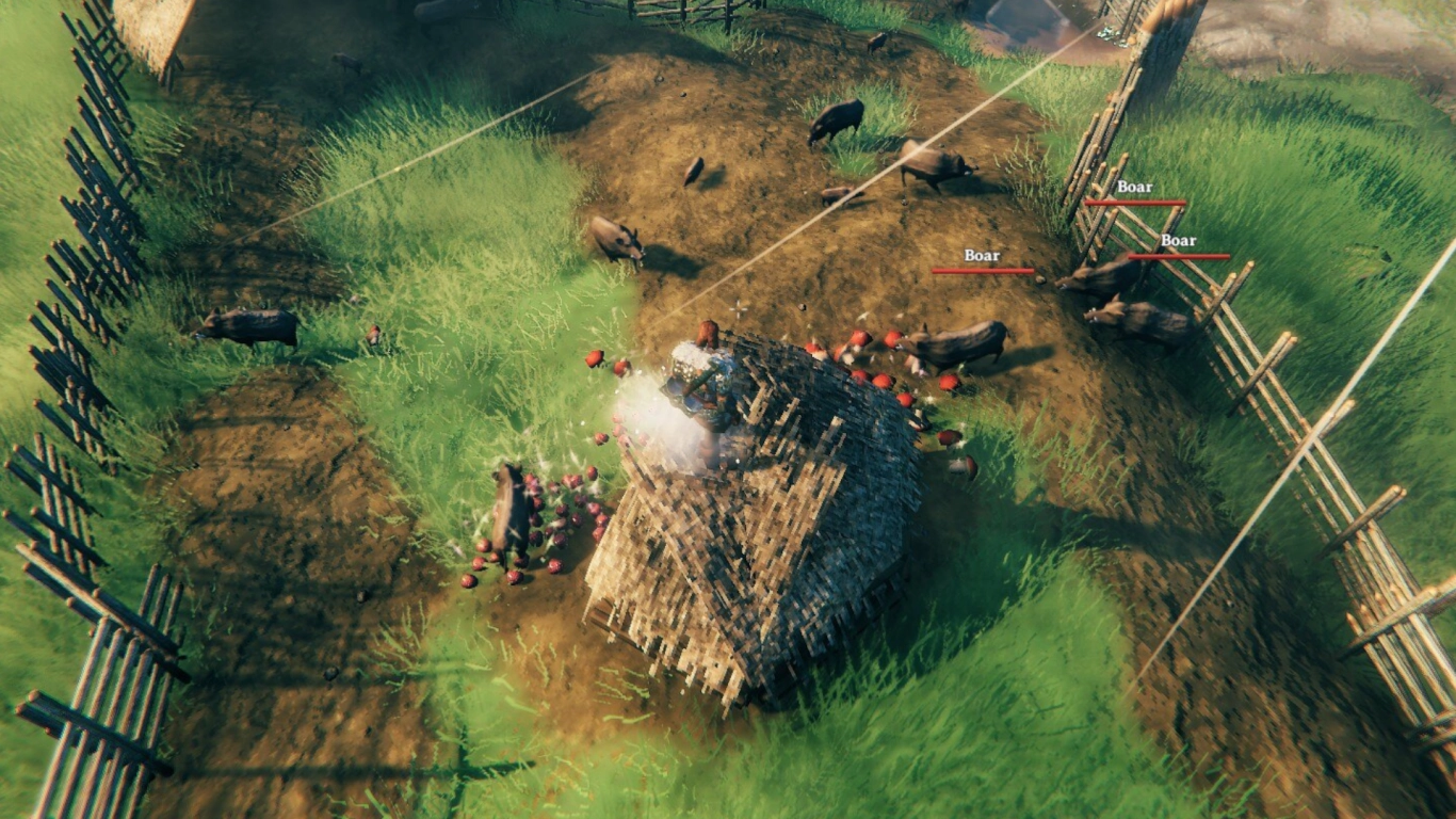 Valheim animal taming guide: build a pen and feed them
